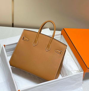 Hermes Birkin Designer Tote Bag Epsom Leather 28371 Golden brown - Gold / 25cm - View 2