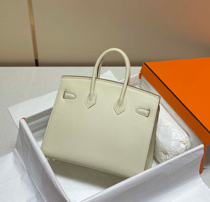 Hermes Birkin Designer Tote Bag Epsom Leather 28388 Milkshake white - Gold / 25cm - View 2