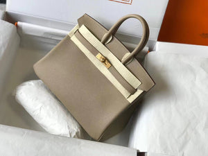 Hermes Birkin Handbags Designer Hermes Bag Epsom Leather 28521 - Gold / 25cm - View 1