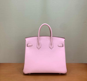 Hermes Birkin Tote Bag Swift 25 Fully Handmade H92010 - Default Title - View 2