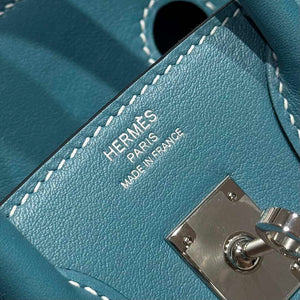 Hermes Birkin Tote Bag Swift leather with canvas 286019 - Gold / 25cm - View 15