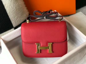 Hermes Constance Cross Body Bag Epsom Leather Gold H28411 - 18CM - View 4
