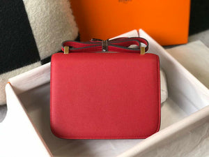 Hermes Constance Cross Body Bag Epsom Leather Gold H28411 - 18CM - View 5