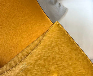 Hermes Constance Cross Body Bag Epsom Leather Gold H28413 - 18CM - View 7