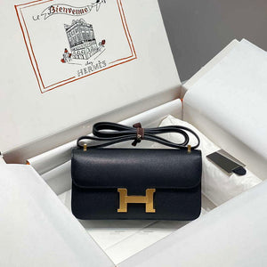 Hermes Constance Long to Go Wallet Bag Epsom Leather H28700 - Gold - View 5