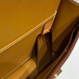Hermes Constance Long to Go Wallet Bag Epsom Leather H28702 - Gold - View 18