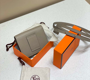 Hermes Constance Mini Cross Body Bag Epsom Leather Gold H28421 - Default Title - View 2