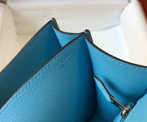 Hermes Constance Shoulder Bags Epsom Leather Silver H28418 - 18CM - View 7
