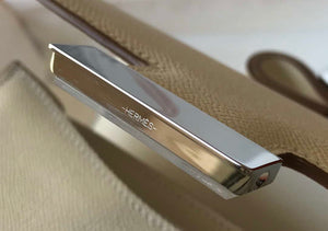 Hermes Constance Shoulder Bags Epsom Leather Silver H28419 - 18CM - View 6