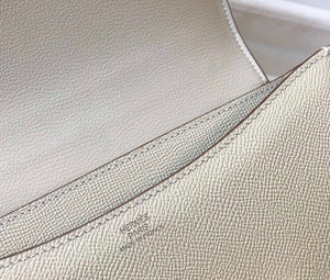 Hermes Constance Shoulder Bags Epsom Leather Silver H28419 - 18CM - View 8