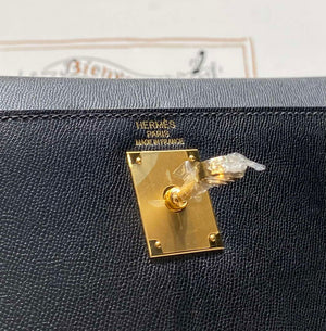 Hermes Epsom Kelly Elan Shoulder Bag H232001 - Gold - View 3