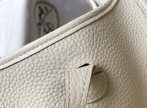 Hermes Evelyne Bag Designer Hermes Mini Crossbody Real Bag 20429 Beige - Default Title - View 6