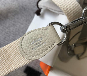 Hermes Evelyne Bag Designer Hermes Mini Crossbody Real Bag 20429 Beige - Default Title - View 7