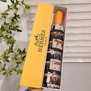 Hermes Fashion Folding Sun Umbrella H33452 - Default Title - View 2