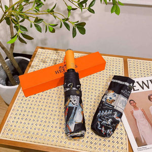 Hermes Fashion Folding Sun Umbrella H33459 - Default Title - View 6
