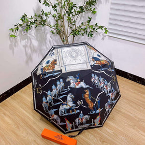 Hermes Fashion Folding Sun Umbrella H33459 - Default Title - View 1