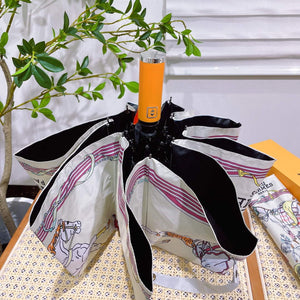 Hermes Fashion Folding Sun Umbrella H33464 - Default Title - View 8