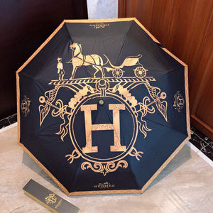 Hermes Fashion Folding Sun Umbrella H33472 - Default Title - View 1