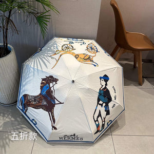 Hermes Fashion Folding Sun Umbrella H33476 - Default Title - View 1