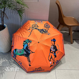 Hermes Fashion Folding Sun Umbrella H33477 - Default Title - View 1