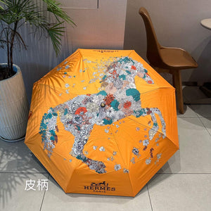 Hermes Fashion Folding Sun Umbrella H33480 - Default Title - View 1