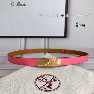 Hermes H069853CK01 Kelly 18 belt H88081 - Gold / '--Please Select-- - View 1