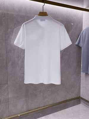 Hermes H072325 H Embroidered Buttoned Polo Shirt H55320 - M - View 2