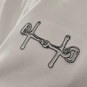 Hermes H072325 H Embroidered Buttoned Polo Shirt H55325 - M - View 4