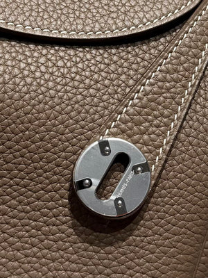 Hermes H073428 Lindy 26 Clemence TC Bag H232003 - Default Title - View 6
