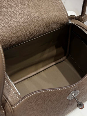 Hermes H073428 Lindy 26 Clemence TC Bag H232003 - Default Title - View 9
