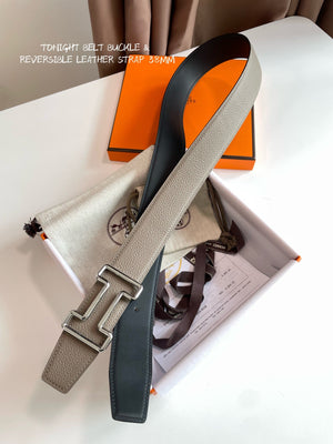 Hermes H074562CUZ3 Constance belt buckle & Reversible leather strap 38 mm H990014 - '--Please Select-- - View 4