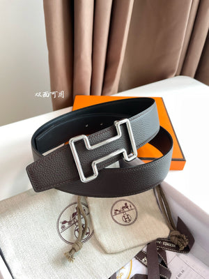 Hermes H074562CUZ3 Constance belt buckle & Reversible leather strap 38 mm H990015 - '--Please Select-- - View 1