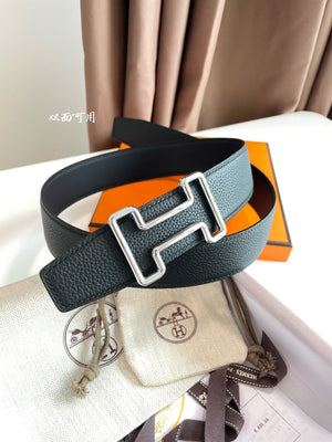 Hermes H074562CUZ3 Constance belt buckle & Reversible leather strap 38 mm H990017 - '--Please Select-- - View 1