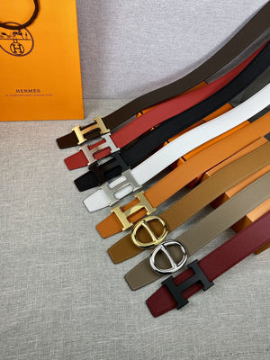 Hermes H074562CUZ3 Constance belt buckle & Reversible leather strap 38 mm H990025 - Gold / '--Please Select-- - View 1