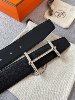 Hermes H074562CUZ3 Constance belt buckle & Reversible leather strap 38 mm H990035 - Gold / '--Please Select-- - View 3