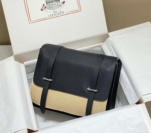 Hermes H074774CK37 Steve light messenger bag Black - Default Title - View 1