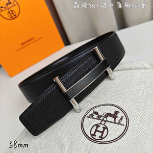 Hermes H077931CP2K Jockey belt buckle & Reversible leather strap 38 mm H88018 - Gold / '--Please Select-- - View 6