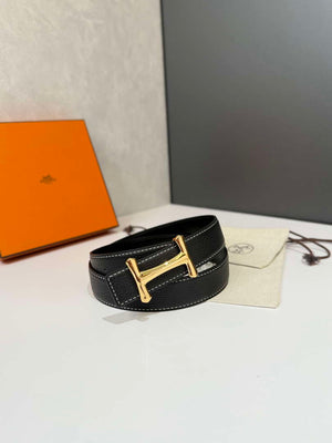 Hermes H077938CK05 H d'Ancre belt buckle & Cache-Tout leather strap 32 mm H88076 - '--Please Select-- - View 1