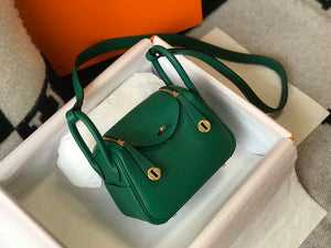 Hermes H079086 Lindy Mini Bag 19cm H231922 - Default Title - View 3