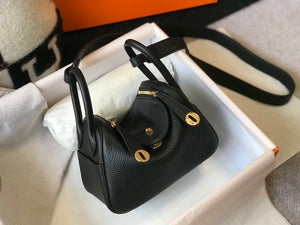 Hermes H079086 Lindy Mini Bag 19cm H231927 - Default Title - View 3
