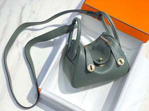 Hermes H079086 Lindy Mini Bag 19cm H231932 - Default Title - View 3
