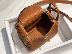 Hermes H079086 Lindy Mini Bag 19cm H231934 - Default Title - View 9