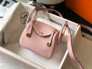 Hermes H079086CK18 Lindy Mini Bag 19cm Semi-manual H231903 - Default Title - View 4