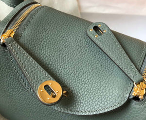 Hermes H079086CK18 Lindy Mini Bag 19cm Semi-manual H231905 - Default Title - View 6