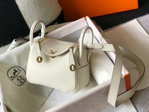 Hermes H079086CK18 Lindy Mini Bag 19cm Semi-manual H231906 - Default Title - View 2