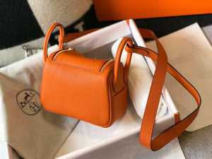 Hermes H079086CK18 Lindy Mini Bag 19cm Semi-manual H231908 - Default Title - View 2