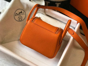 Hermes H079086CK18 Lindy Mini Bag 19cm Semi-manual H231908 - Default Title - View 5