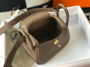 Hermes H079086CK18 Lindy Mini Bag 19cm Semi-manual H231911 - Default Title - View 9