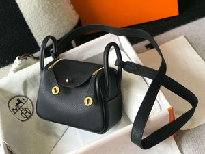 Hermes H079086CK18 Lindy Mini Bag 19cm Semi-manual H231912 - Default Title - View 1