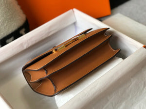 Hermes H082060 Constance Slim Wallet Epsom calfskin Brown - 19 cm - View 5